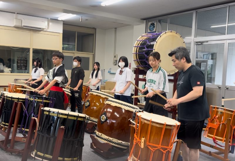 ≪松山本校≫令和6年度 納涼祭で和太鼓部が演奏します🥁🎶