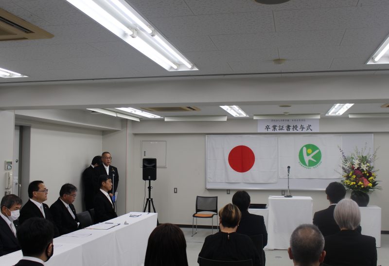 ≪松山本校≫　後期課程卒業式