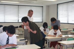 【新居浜分校】中学校教員対象説明会を開催しました！