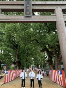 【新居浜分校】新居浜太鼓祭りにボランティアとして参加しました！